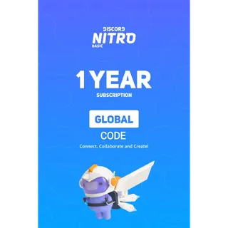 1 Year Discord Nitro