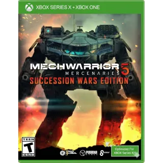 MechWarrior 5: Mercenaries Succession Wars Edition