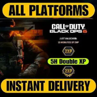 COD: BO6 Double XP 5 Hours