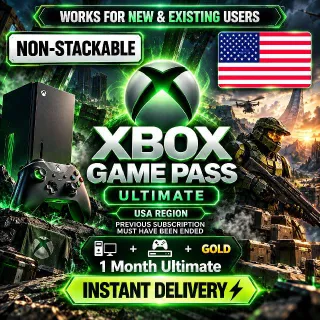 xbox game pass ultimate(new & existing users)