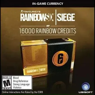 16000 R6 CREDITS