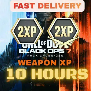 10 Hours 2XP + Double Weapon XP