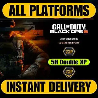 COD: BO6 Double XP 5 Hours