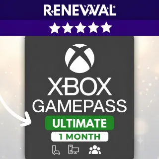 Xbox Gamepass Ultimate 1 Month