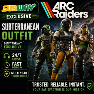 Arc Raiders X Subway Subterranean Outfit