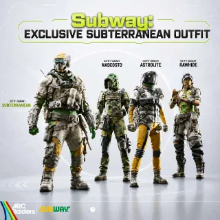 Arc Raiders x Subway Subterranean