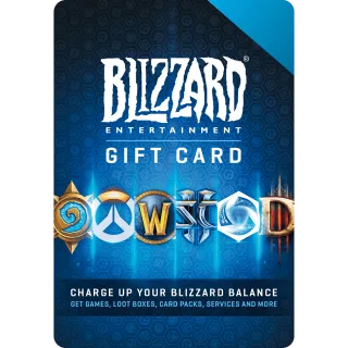 Blizzard 50$ GIFT CARD (USA)
