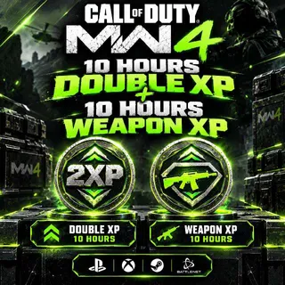 MW4 - 10 Hours Double XP + 10 Hours Weapon XP