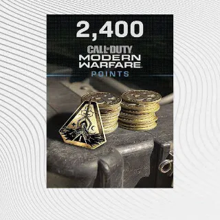 2400 COD Points Call of Duty Modern Warfare GLOBAL Key