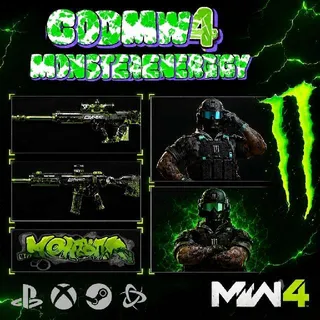 COD MW4 Monster Energy Full Set