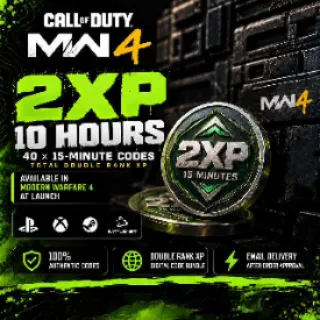 MW4 - 10 Hours Double XP Boost