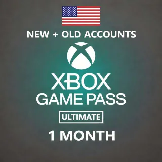 Xbox Game Pass Ultimate 1 Month Membership - US ONLY (NO STACKABLE)