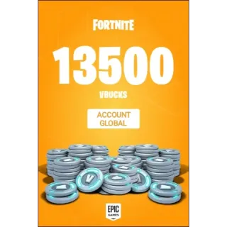 Fortnite 13500 V-BUCKS