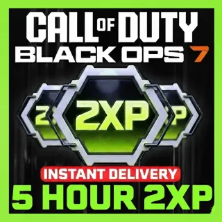 COD BLACK OPS 7 - 5 HOURS DOUBLE XP (2XP)