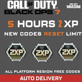 COD Black Ops 7 - 5 Hours 2XP ⚡[ 𝐈𝐍𝐒𝐓𝐀𝐍𝐓 𝐃𝐄𝐋𝐈𝐕𝐄𝐑𝐘 ]