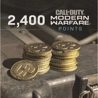 2400 Cod Points Modern Warfare
