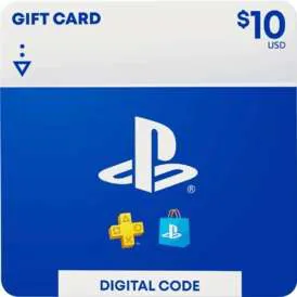 $10.00 USD PlayStation STORE USA
