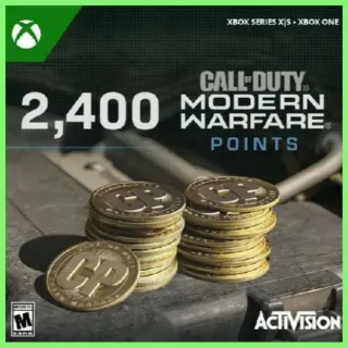 2400 Cod Points Modern Warfare 