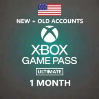 Xbox Game Pass Ultimate 1 Month Membership - US ONLY (NO STACKABLE)