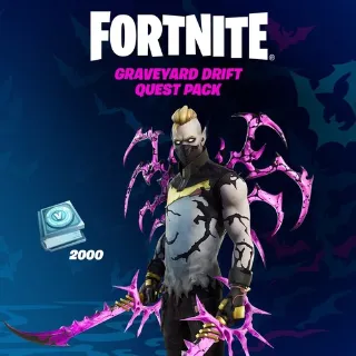 Fortnite Graveyard Drift Quest Pack All Platforms Global