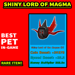 Pet Shiny Lord Of Magma In Game Items Gameflip - roblox magnet simulator best pet