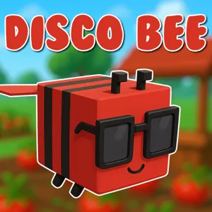 Grow a garden: Disco bee