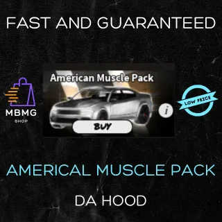 DA HOOD | AMERICAN MUSCLE PACK