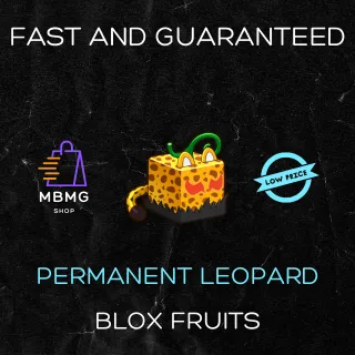 BLOX FRUITS | PERMANENT LEOPARD
