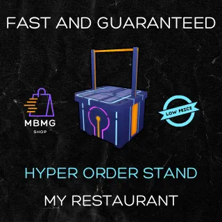 MY RESTAURANT | HYPER ORDER STAND