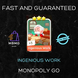 MONOPOLY GO | INGENIOUS WORK
