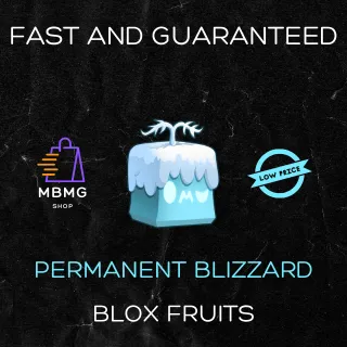 BLOX FRUITS | PERMANENT BLIZZARD