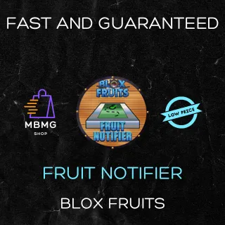 BLOX FRUITS | FRUIT NOTIFIER