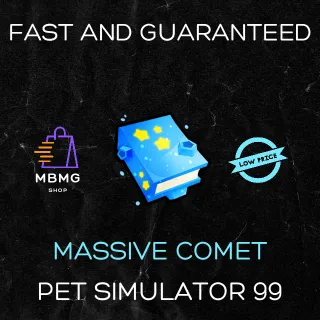 PET SIMULATOR 99 | MASSIVE COMET
