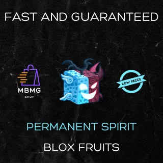 BLOX FRUITS | PERMANENT SPIRIT