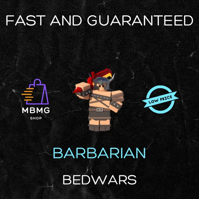 BEDWARS | BARBARIAN - Roblox Game Items - Gameflip