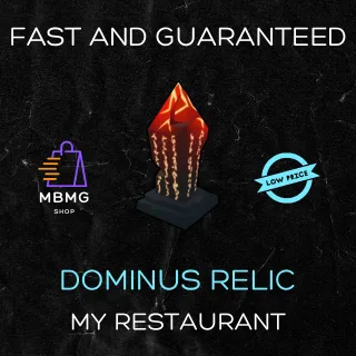 MY RESTAURANT | DOMINUS RELIC