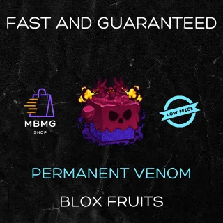BLOX FRUITS | PERMANENT VENOM