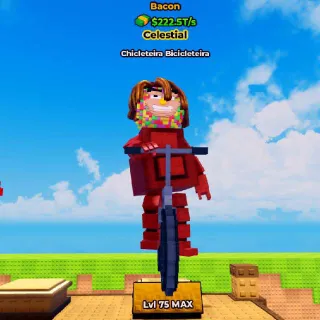 10x BACON Chicleteira Bicicleteira 222.5T/s (Max Lvl) - Kick A Lucky Block