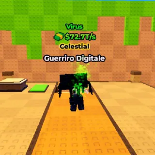 VIRUS Guerirro Digitale 72.7T/s | Max Lvl - Kick A Lucky Block