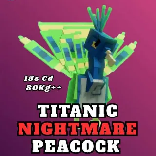 TITANIC NIGHTMARE PEACOCK 15CD ( NO TOY )