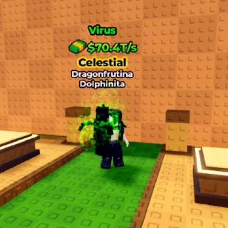 VIRUS Dragonfruitina Dolphinita 70.4T/s - Kick A Lucky Block
