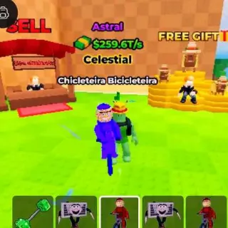 ASTRAL Chicleteira Bicicleteira 259.6T/s - Kick A Lucky Block