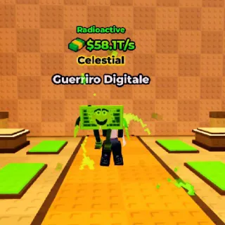 RADIOACTIVE Guerriro Digitale 58.1T/s | Max Lvl - Kick A Lucky Block