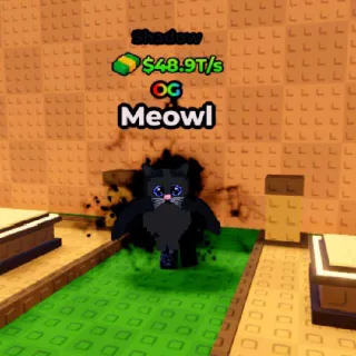 SHADOW Meowl 48.9T/s (Max Lvl) - Kick A Lucky Block