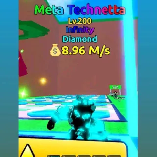 DIAMOND META TECHNETTA 8.86 M/S ( Lvl 200 )
