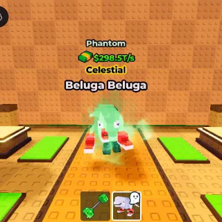 PHANTON Beluga Beluga 298.5T/s (Max Lvl) - Kick A Lucky Block