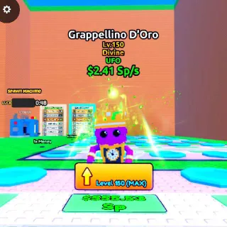 UFO Grappellino D'oro - Escape Tsunami For Brainrots