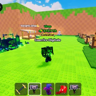 VIRUS Guerriro Digitale 72.7T/s - Kick A Lucky Block