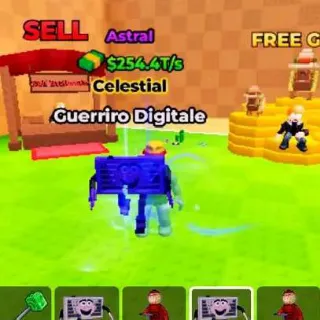ASTRAL Guerriro Digitale 254.4T/s - Kick A Lucky Block