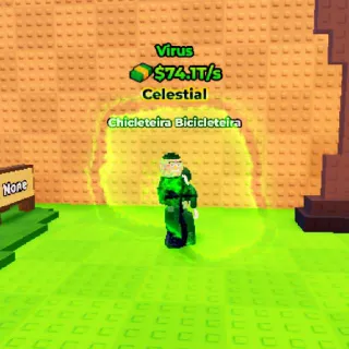 VIRUS Chicleteira Bicicleteira 74.1T/s | Max Lvl - Kick A Lucky Block